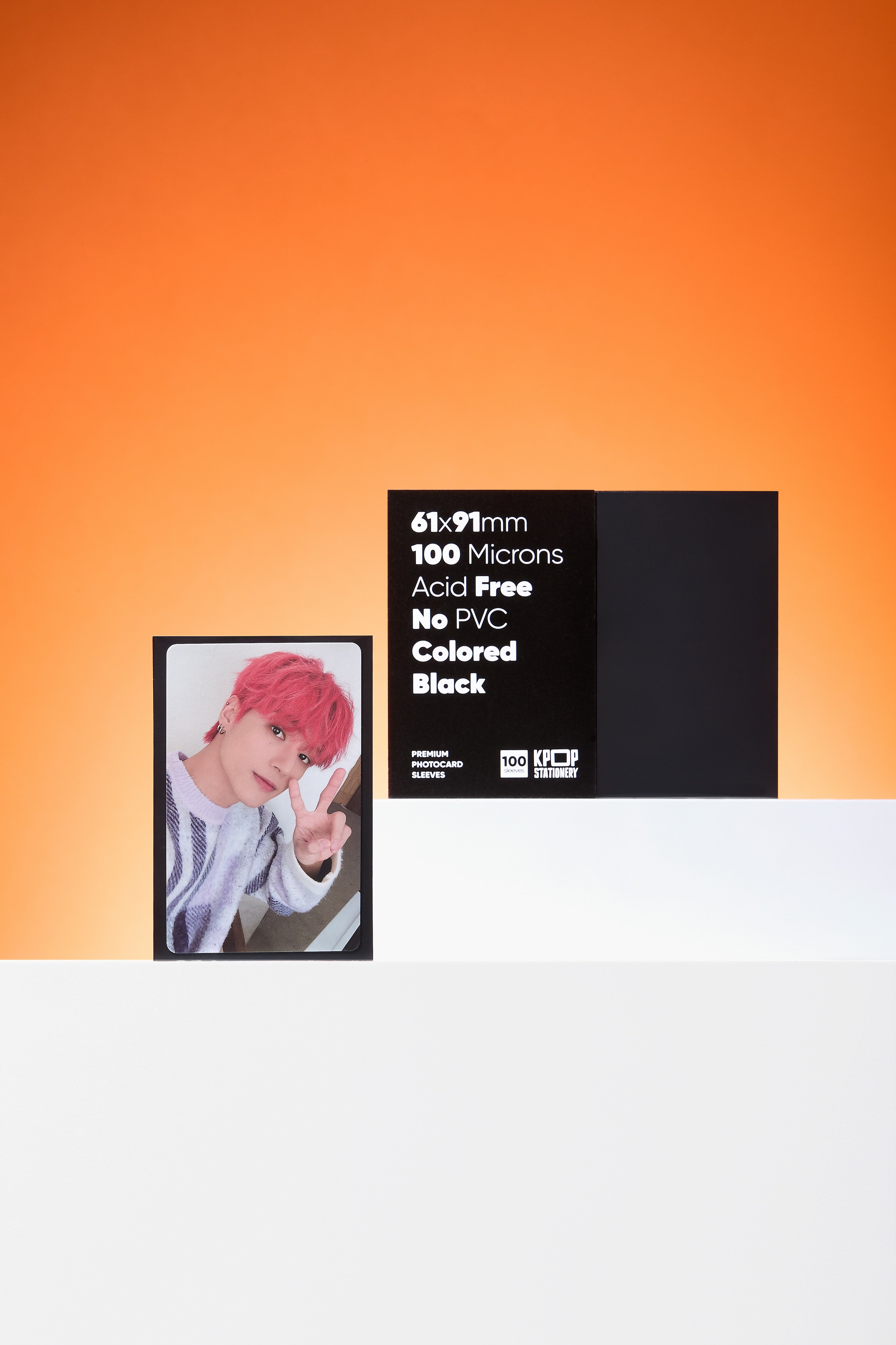 Premium Colored Photocard Sleeves, 61 x 91mm