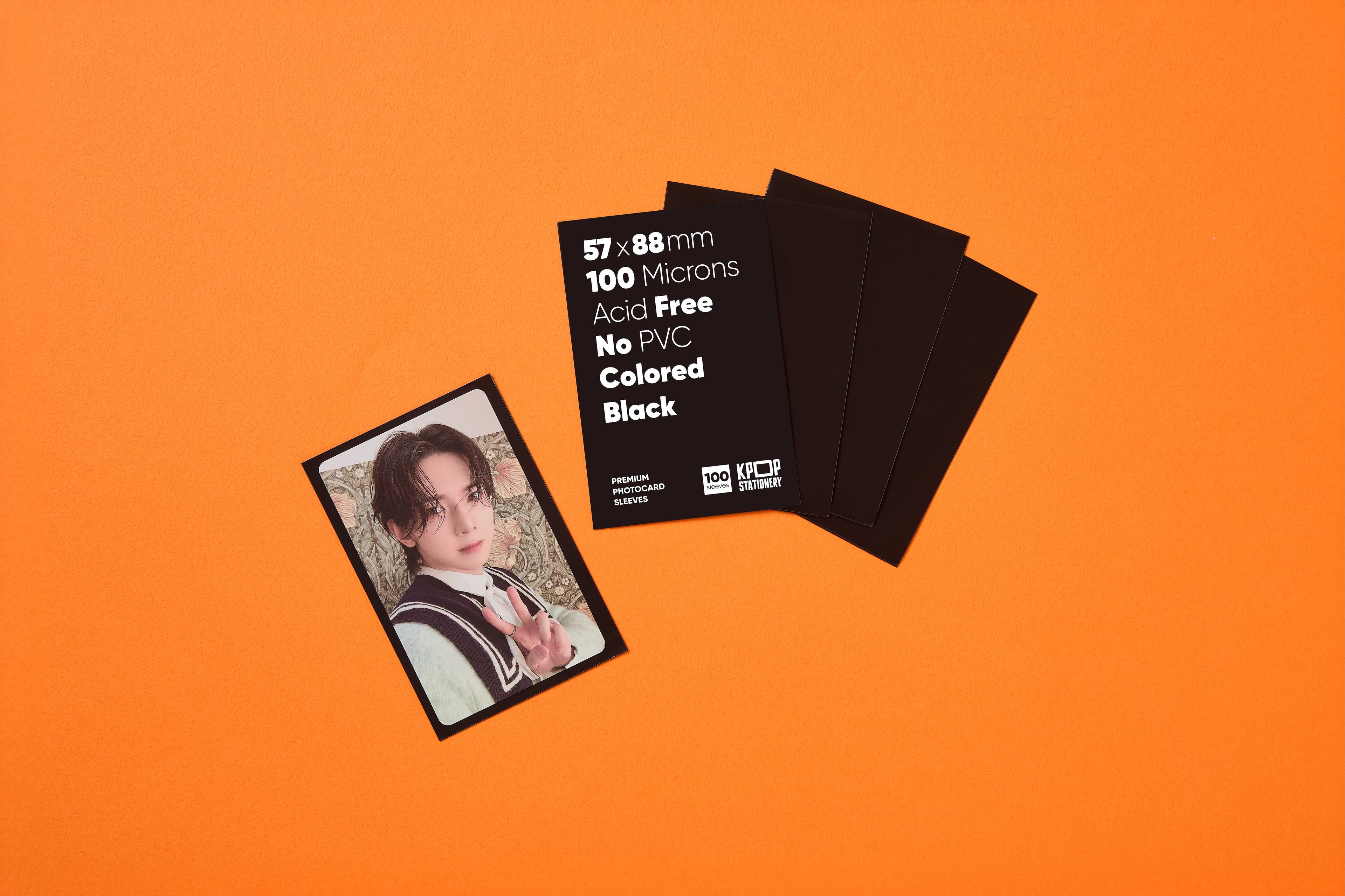 Premium Colored Photocard Sleeves, 57 x 88mm