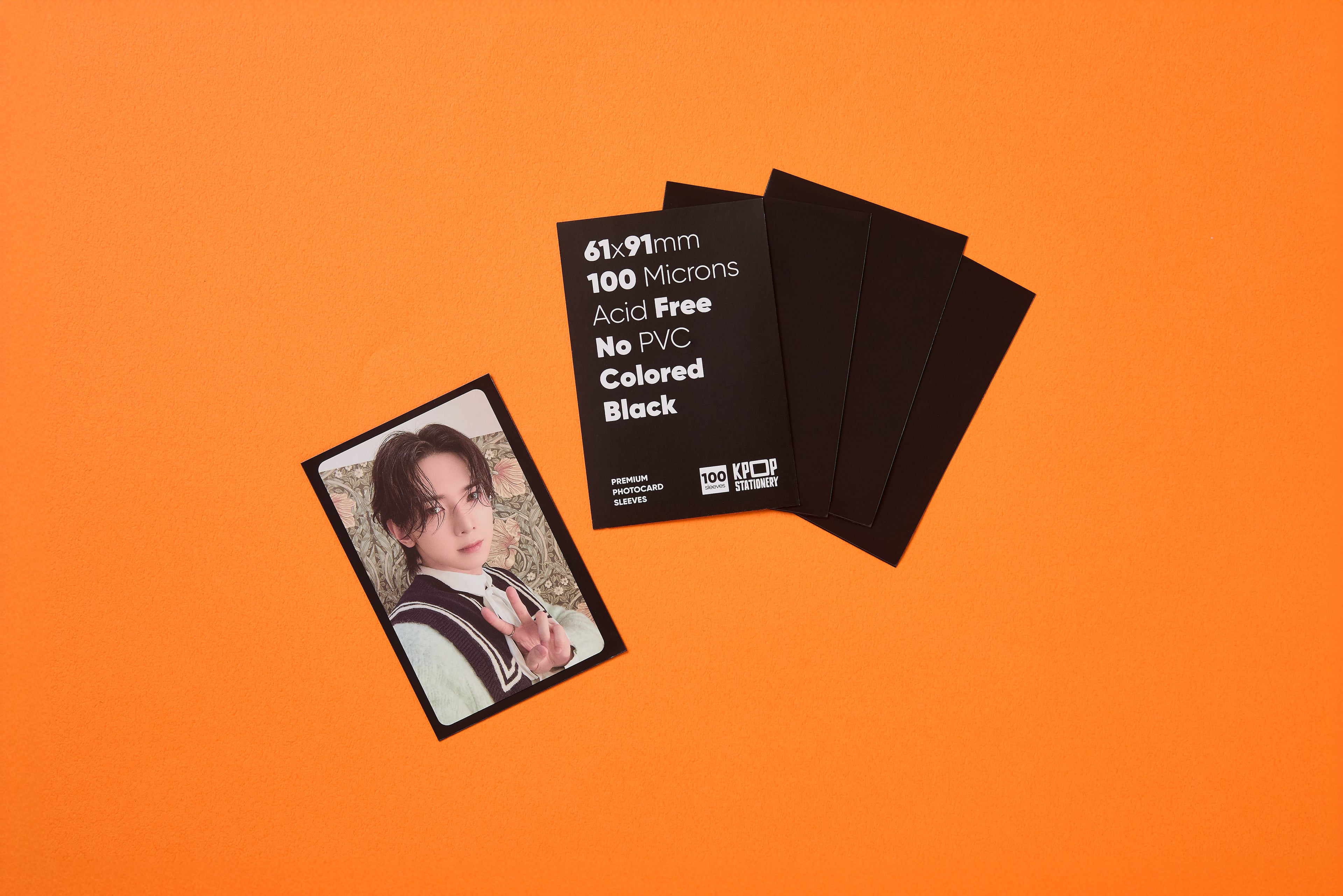 Premium Colored Photocard Sleeves, 61 x 91mm