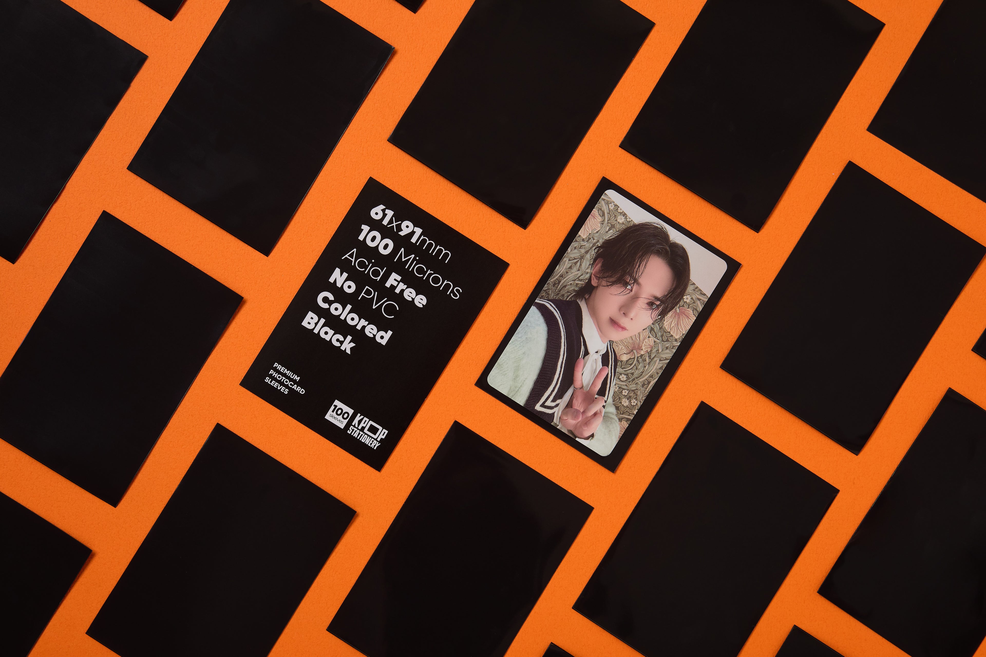 Premium Colored Photocard Sleeves, 61 x 91mm