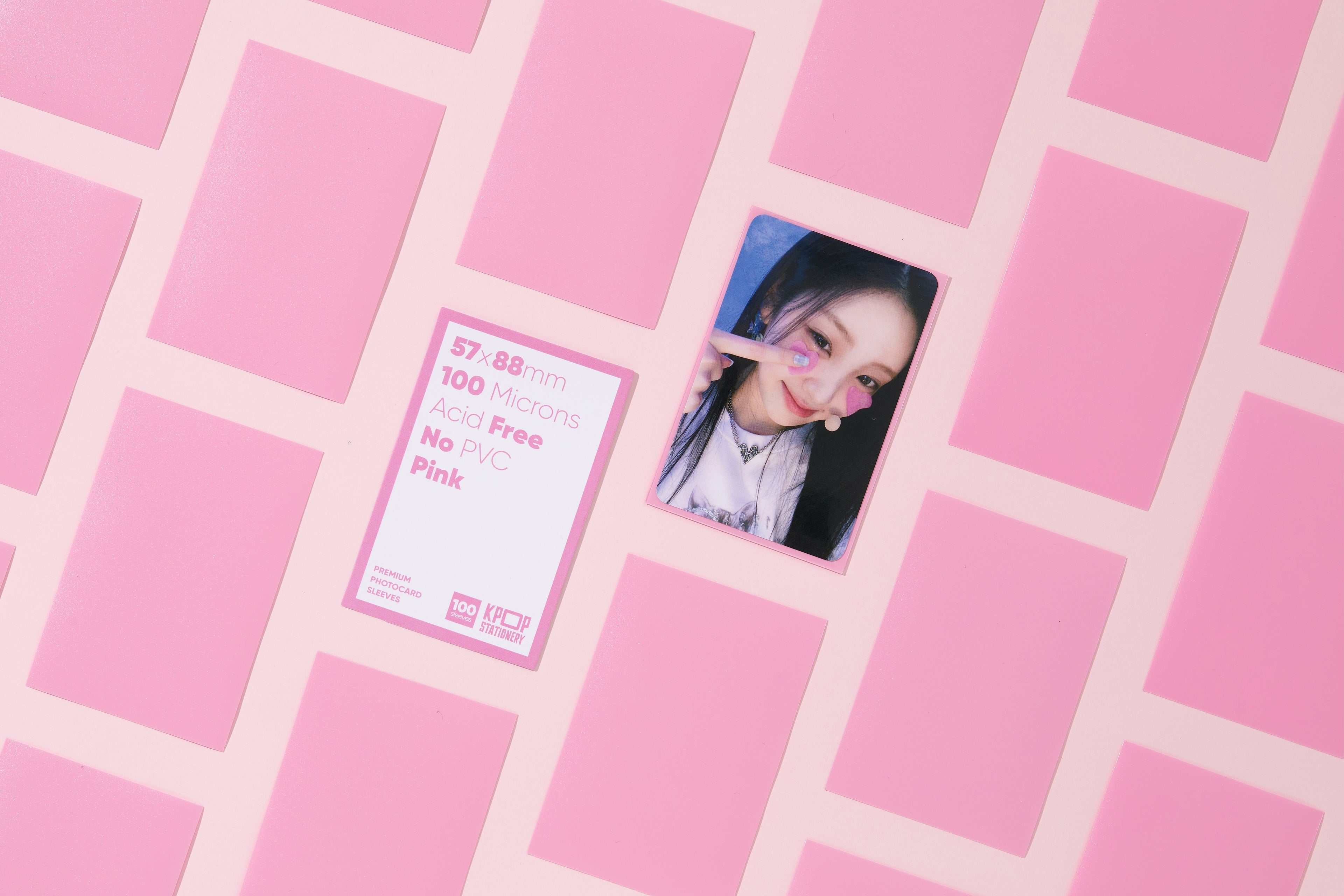 Premium Colored Photocard Sleeves, 57 x 88mm