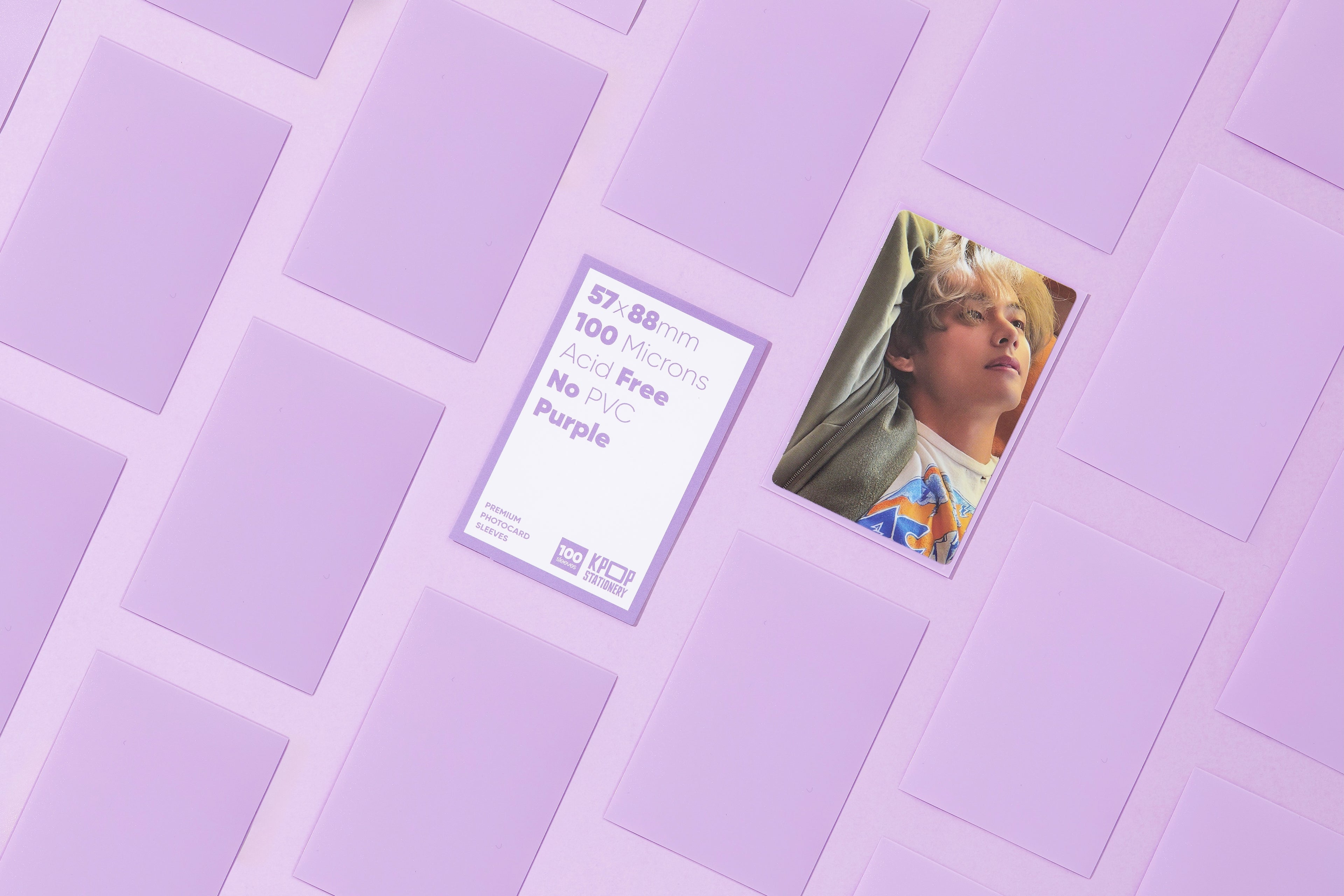 Premium Colored Photocard Sleeves, 57 x 88mm