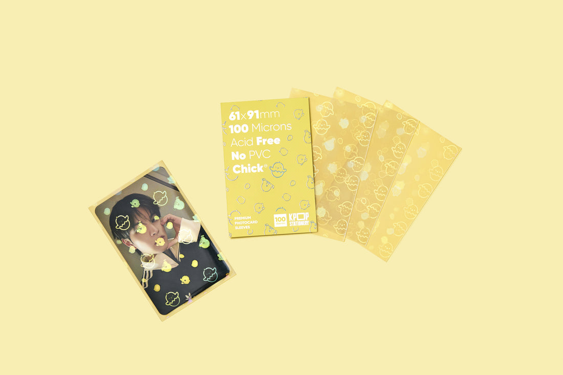 Holographic Chick Sleeves, 61 x 91mm