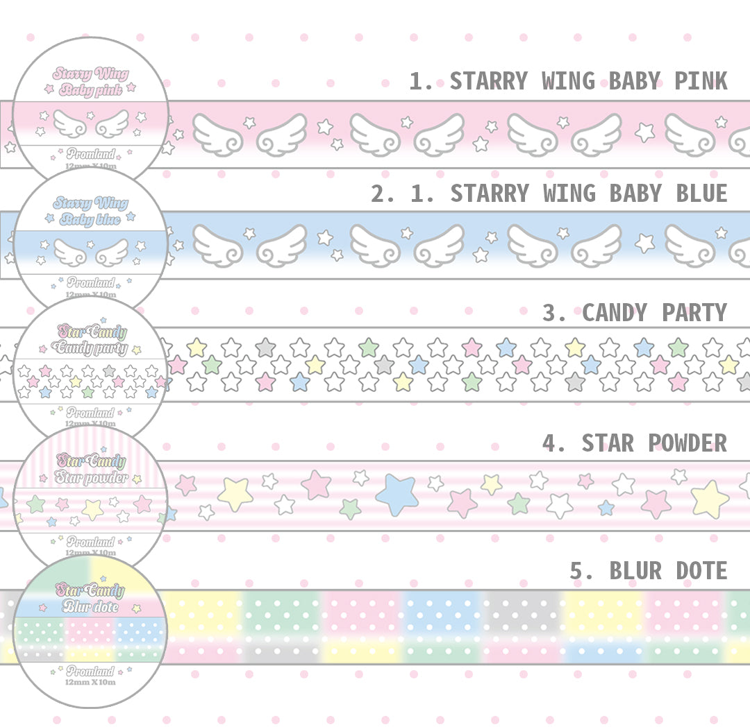 Promland - Star Candy Masking Tape
