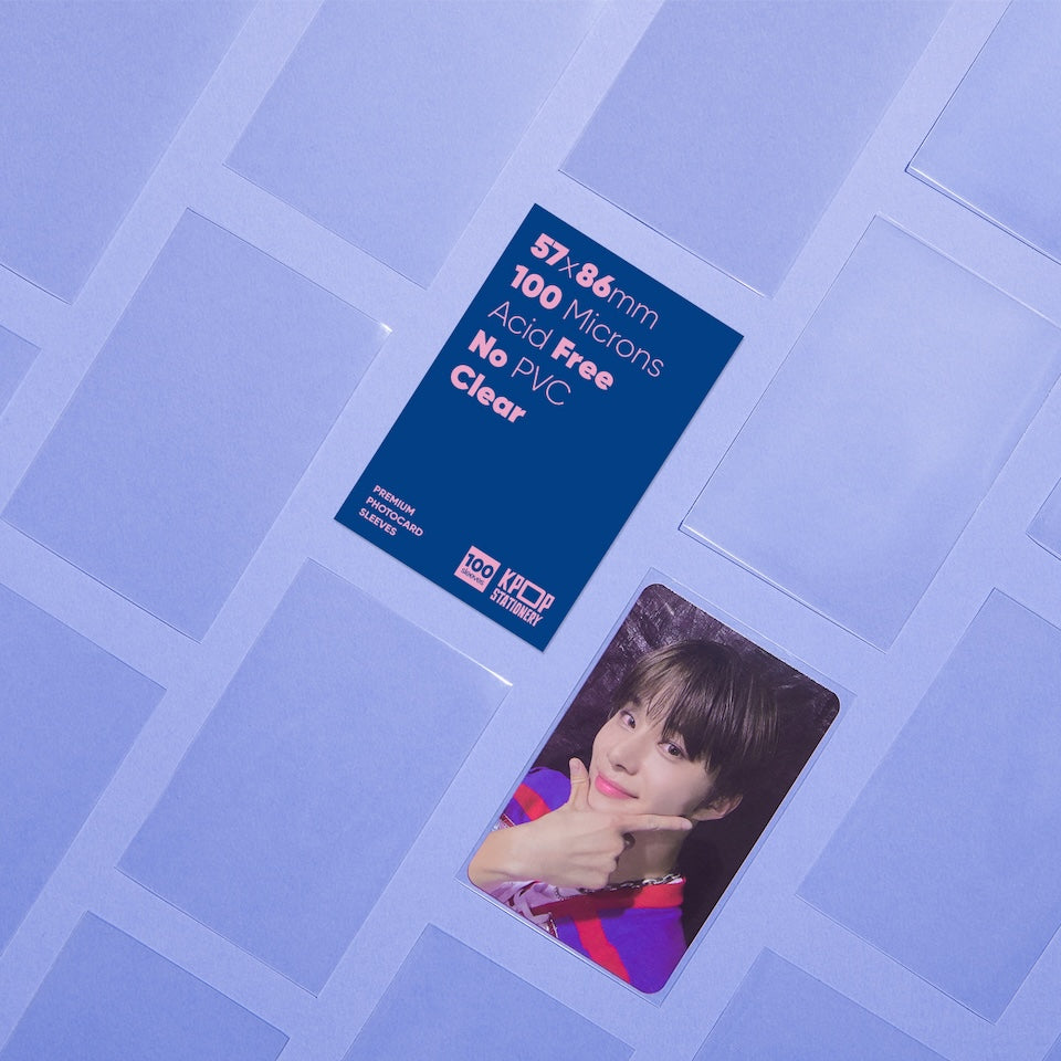 snug fit photocard sleeves