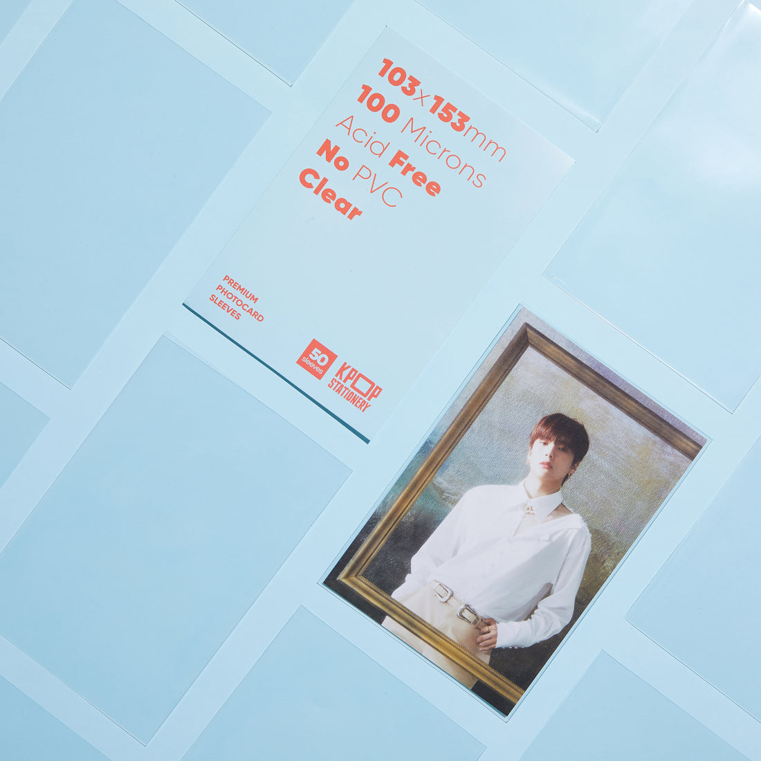 kpop photocard sleeves for 103 x 153