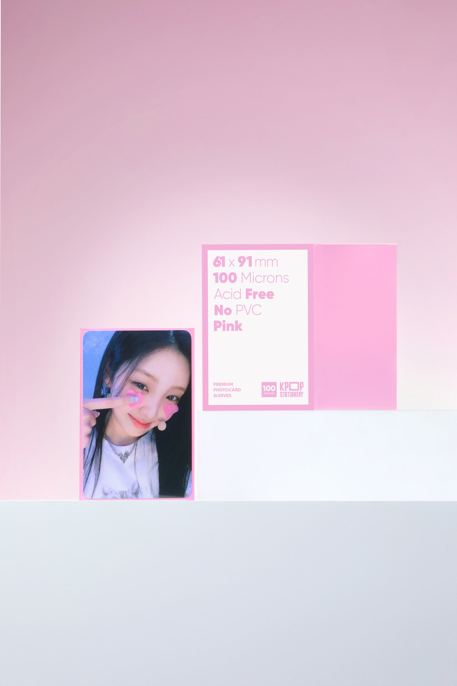 Premium Colored Photocard Sleeves, 61 x 91mm