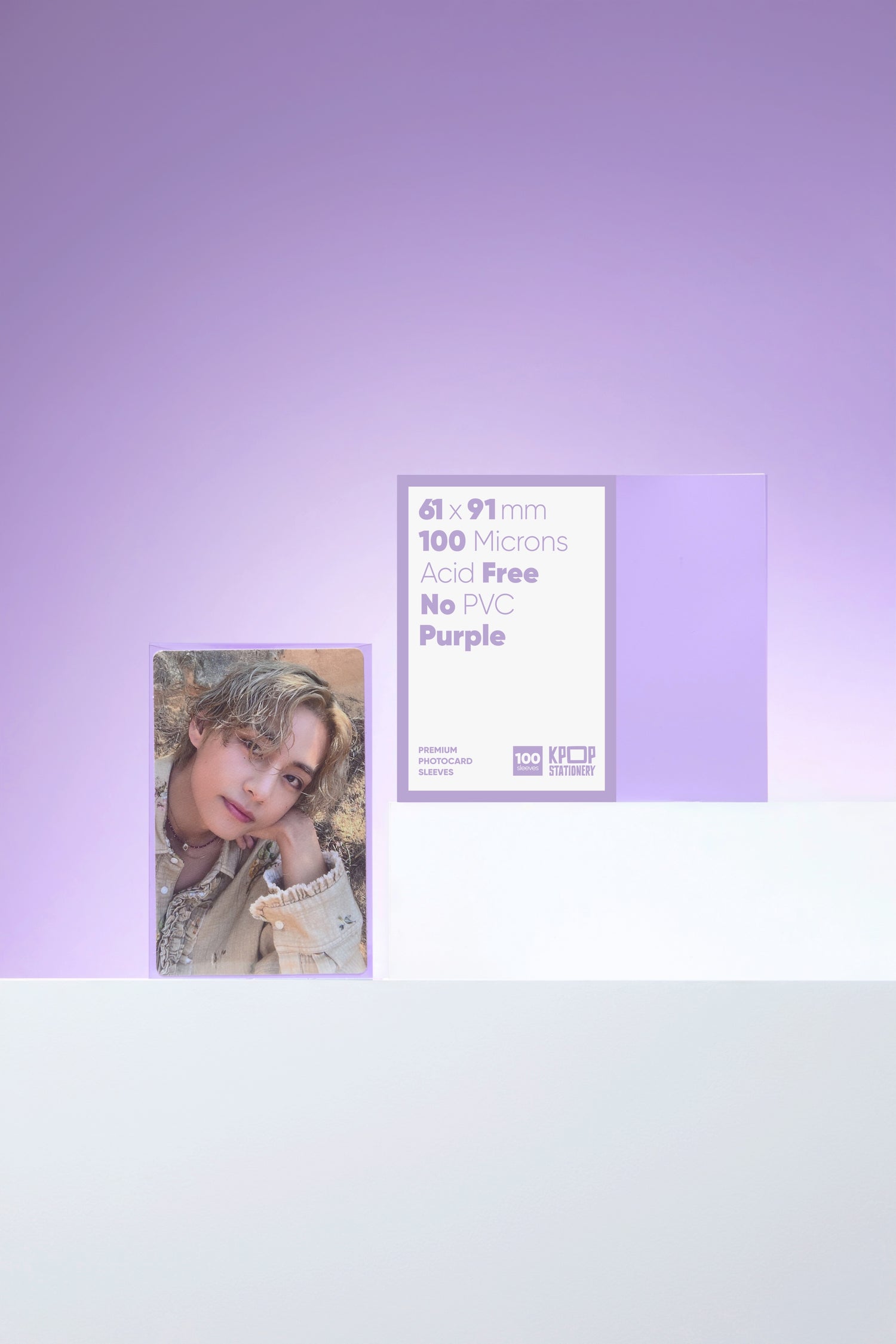 Premium Colored Photocard Sleeves, 61 x 91mm