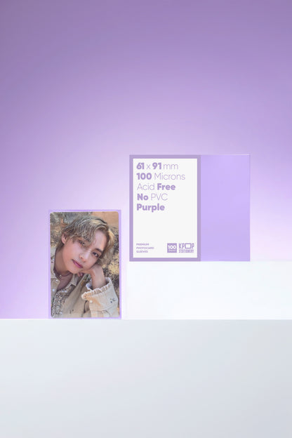 Premium Colored Photocard Sleeves, 61 x 91mm