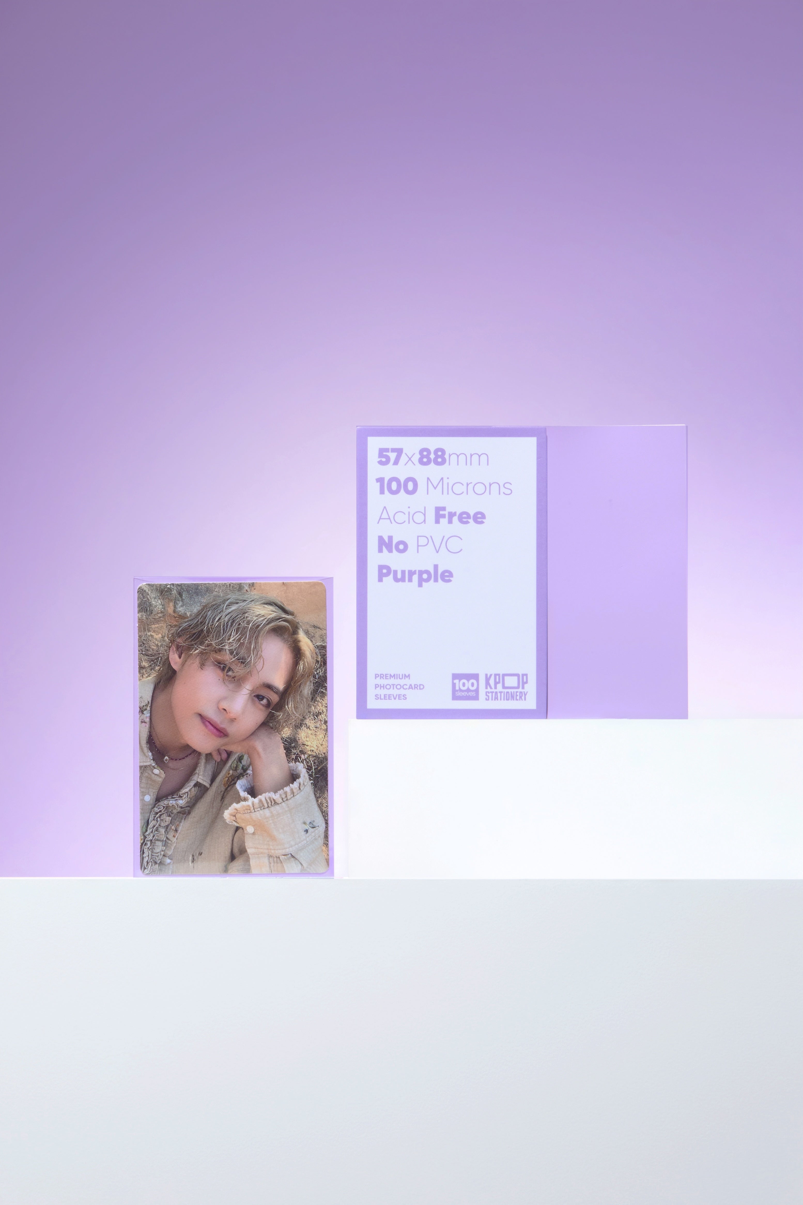 Premium Colored Photocard Sleeves, 57 x 88mm