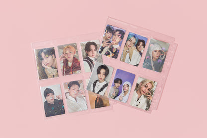 Custom 6 Pockets A5 Binder Sleeves, Double Sided