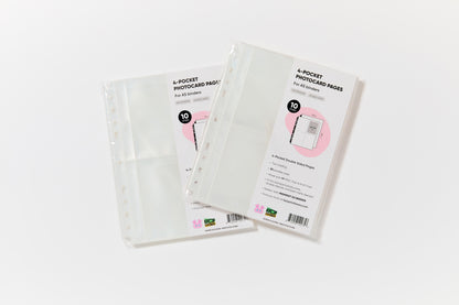 High Clarity A5 Binder Sleeves, Double Sided