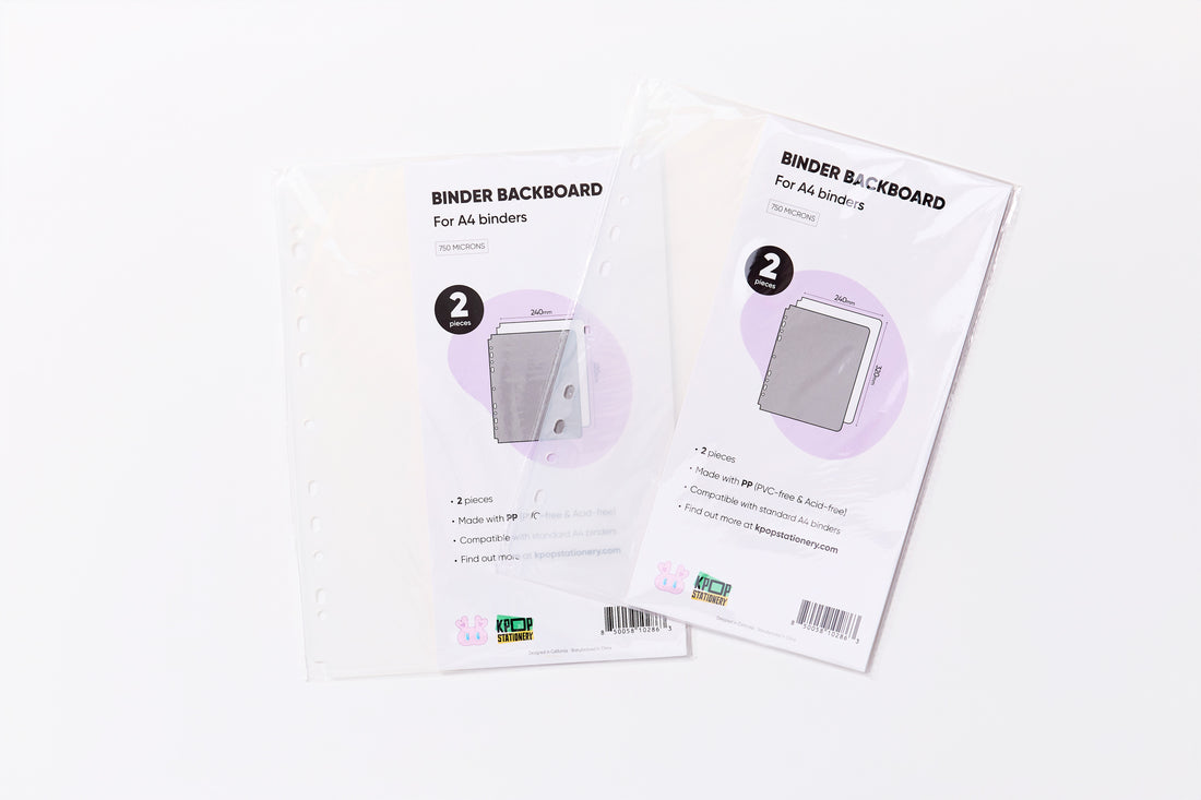 Custom A4 Binder Backboard