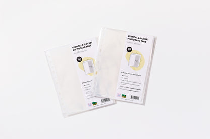 Custom Postcard 2 Pockets A5 Binder Sleeves, Double Sided