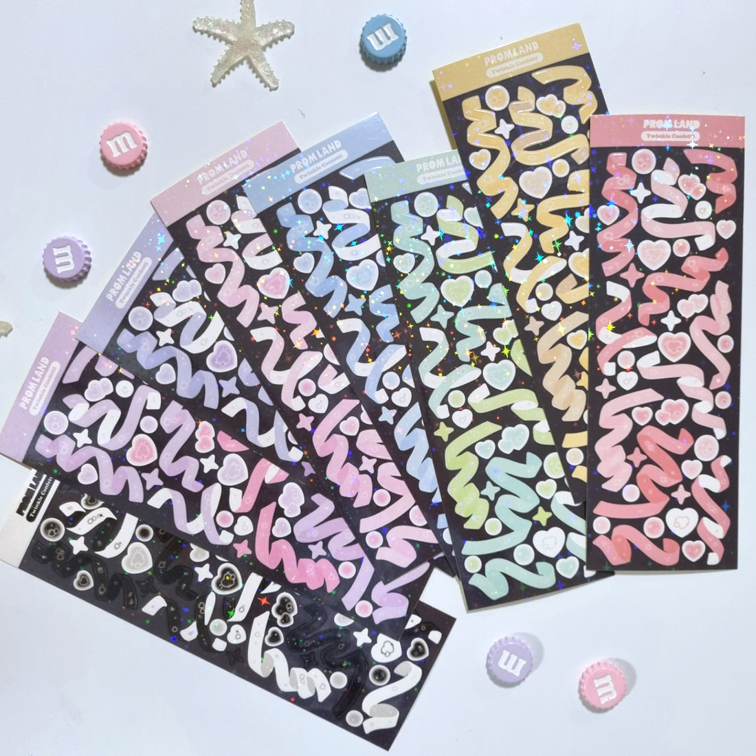 promland kpop deco stickers