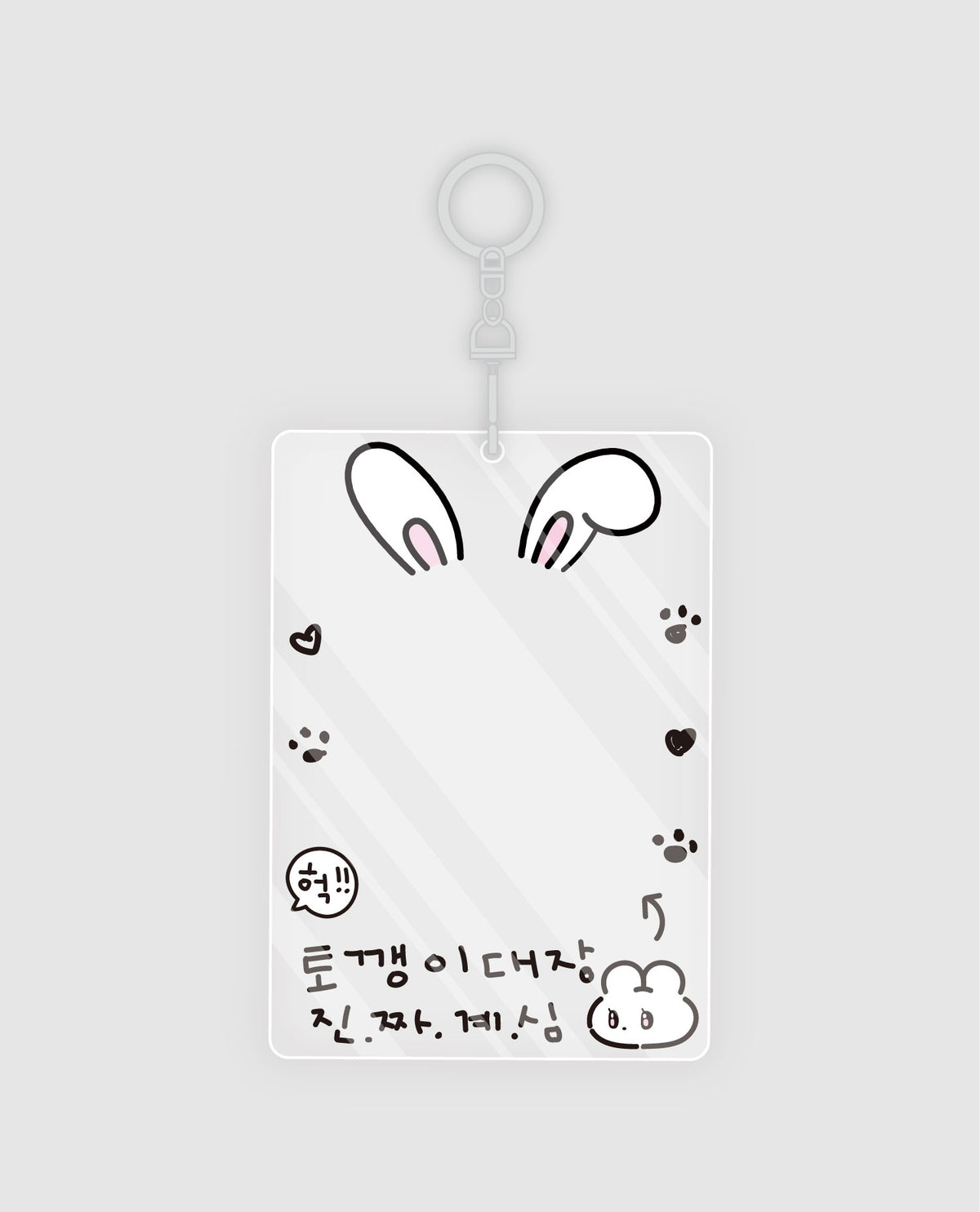 Ducky world - Being Bunny Photocard Holder Random Box