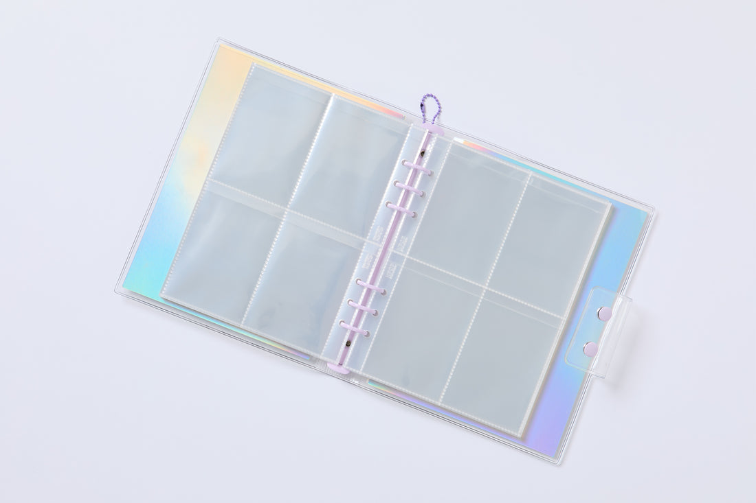 double sided a5 binder page with a5 moment binder from kpop stationery