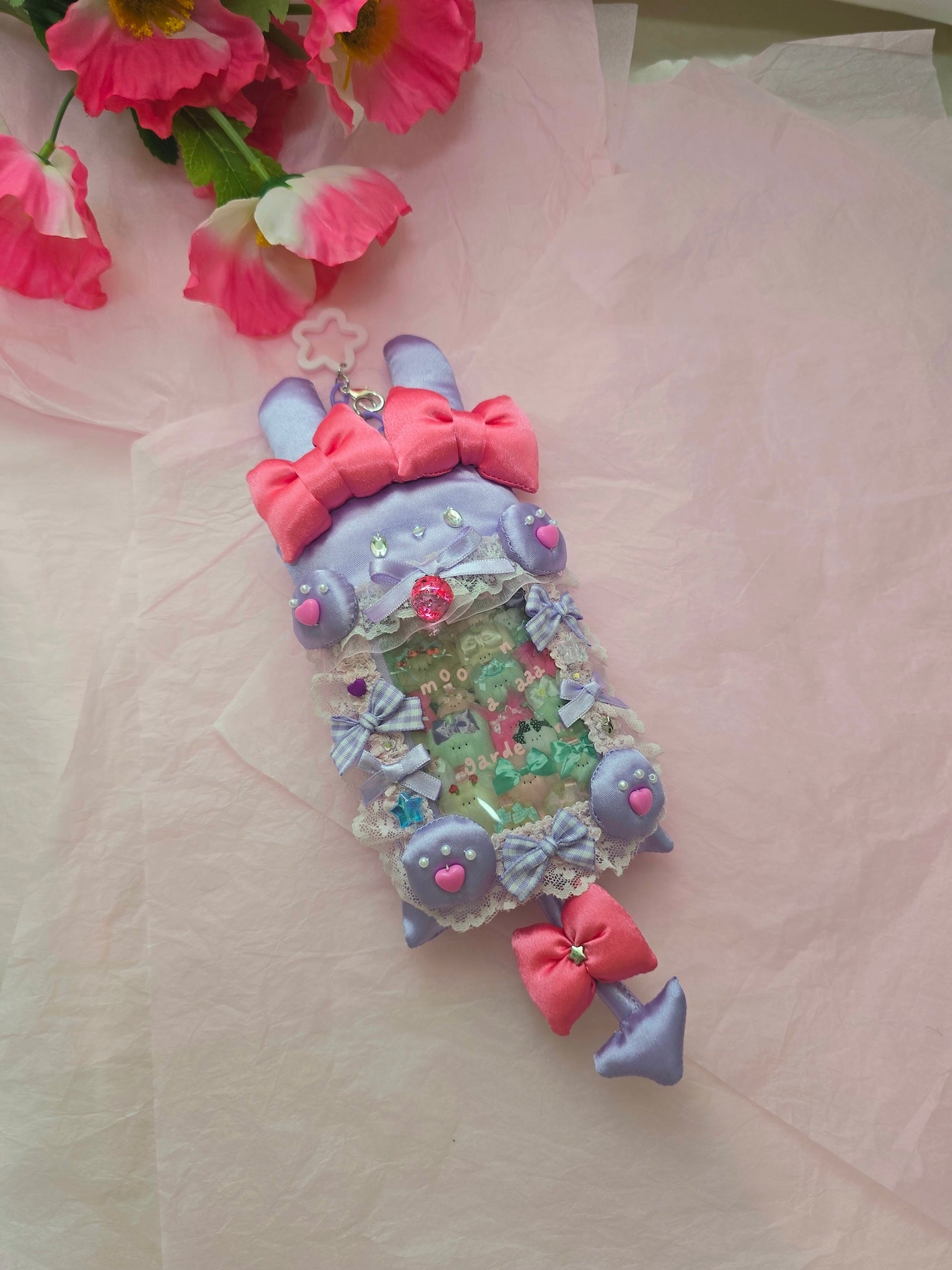 Moon aaaa garden - Fluffy Photocard Holder