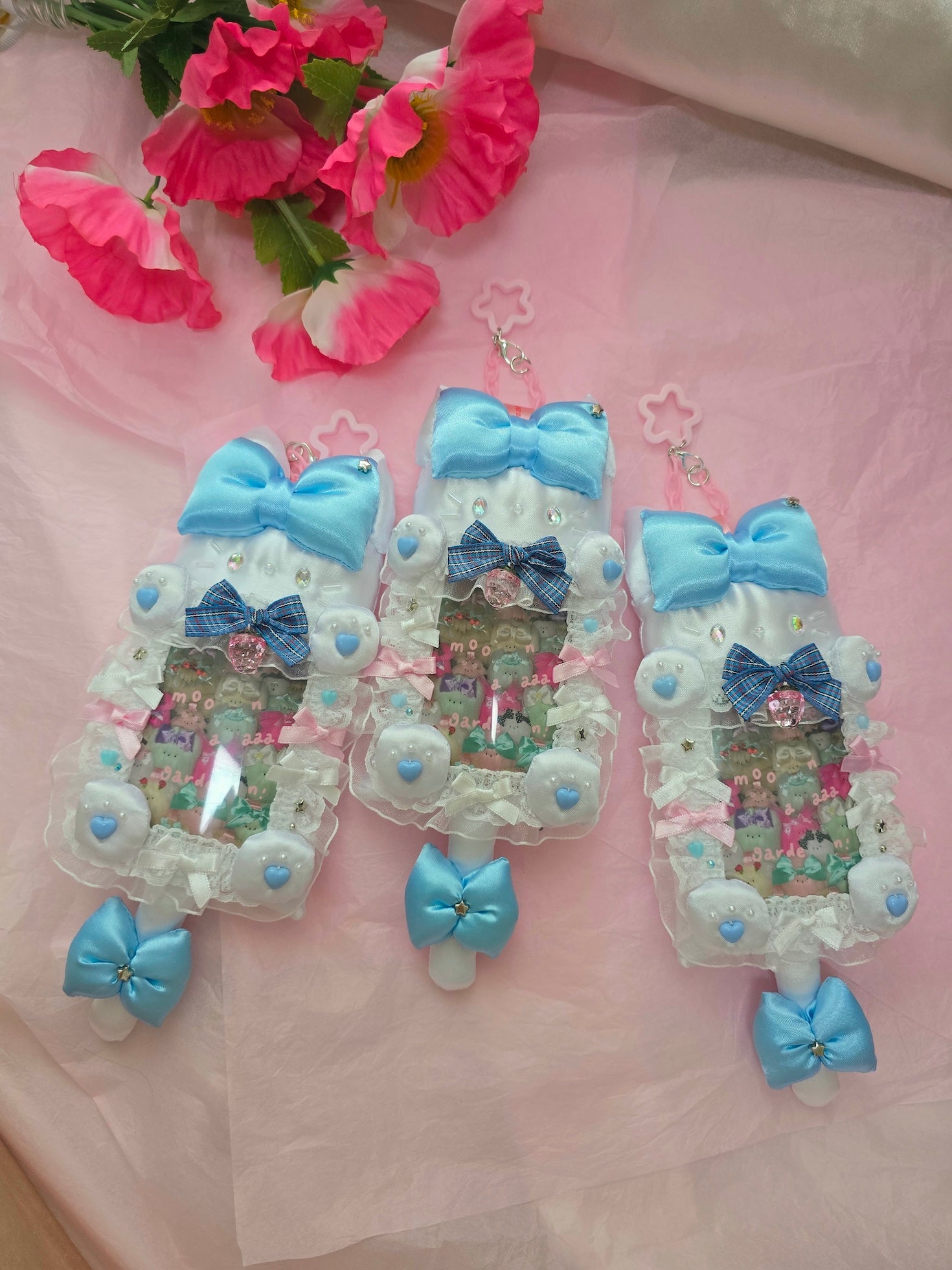 Moon aaaa garden - Fluffy Photocard Holder