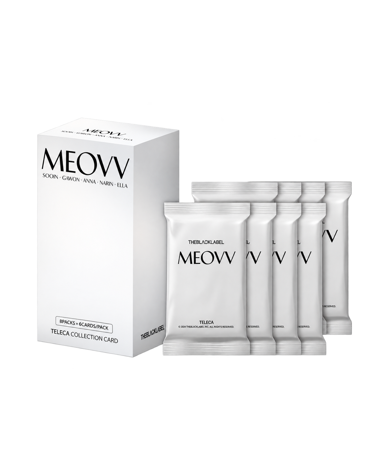 TELECA MEOVV Collection Card Box with packs