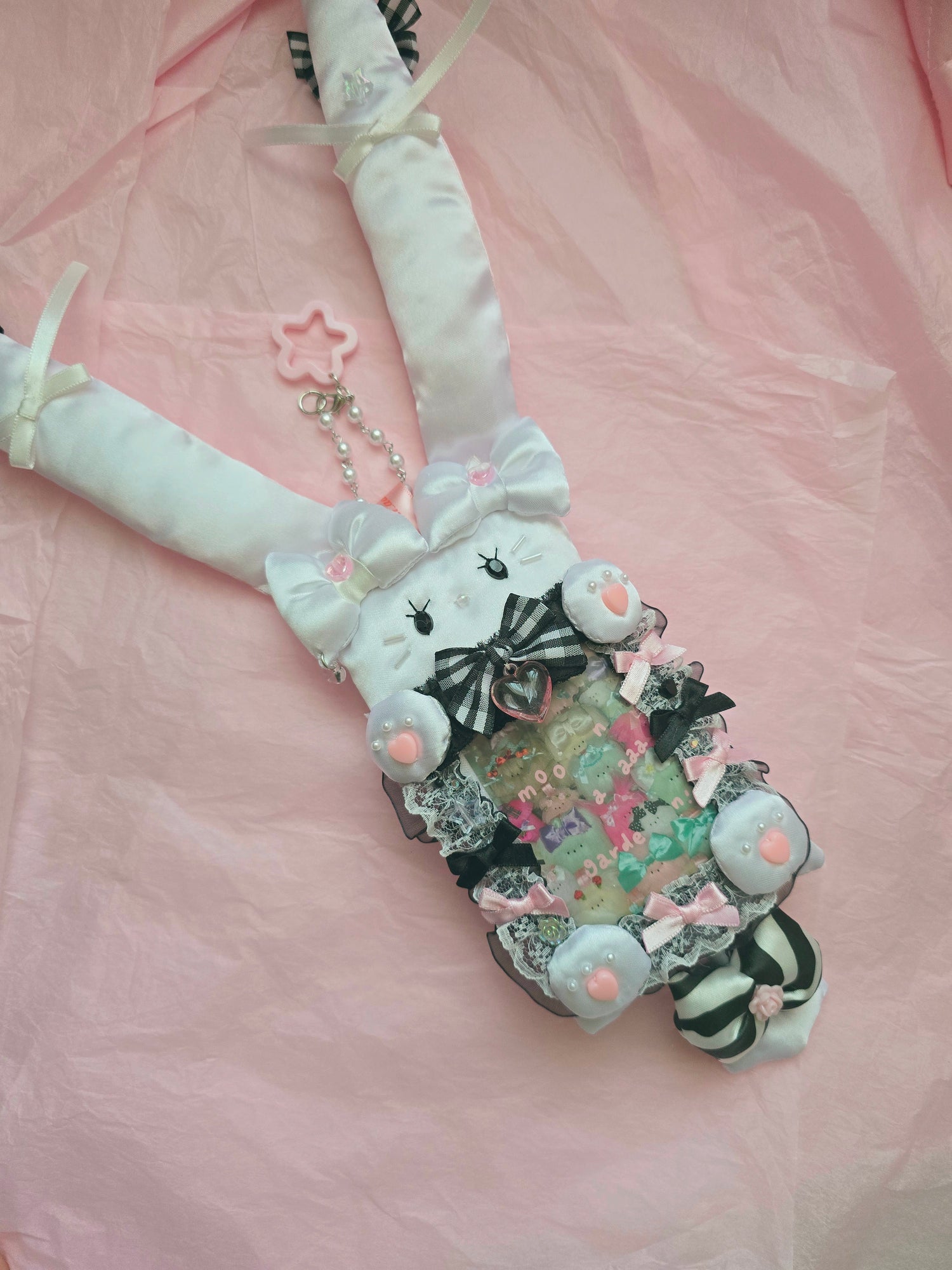 Moon aaaa garden - Lop Bunny Photocard Holder