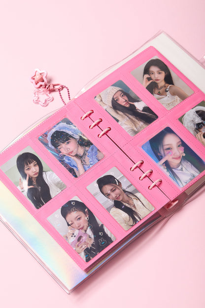 a5 colored binder sleeves with kpop stationery moment binder