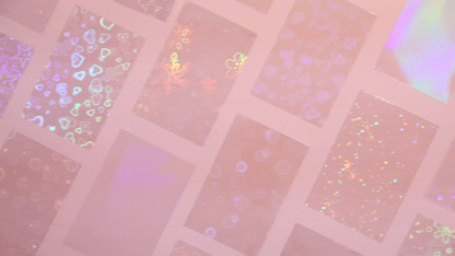Holographic Snowflake Sleeves 57×88mm