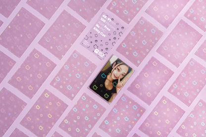 Holographic Kitty Sleeves, 65 x 91mm