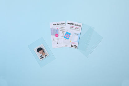 Mini ID holder sleeves with photocard